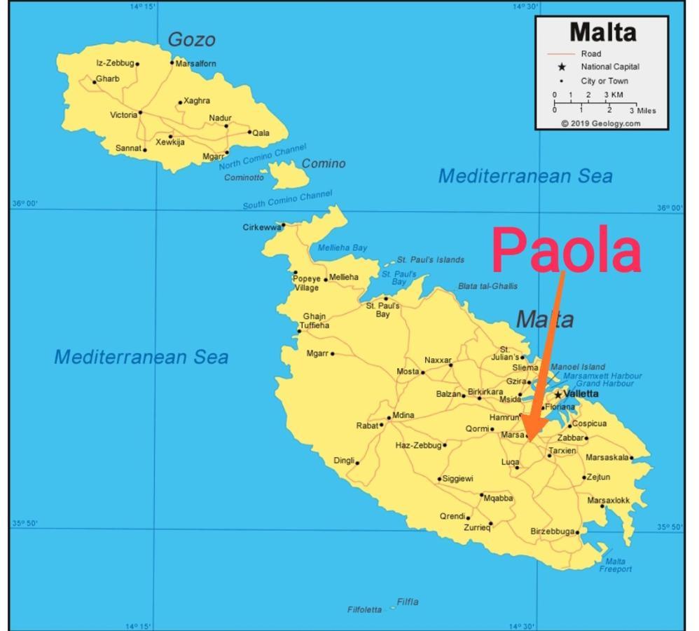 Dhara House Malta Bed & Breakfast Paola Exterior photo